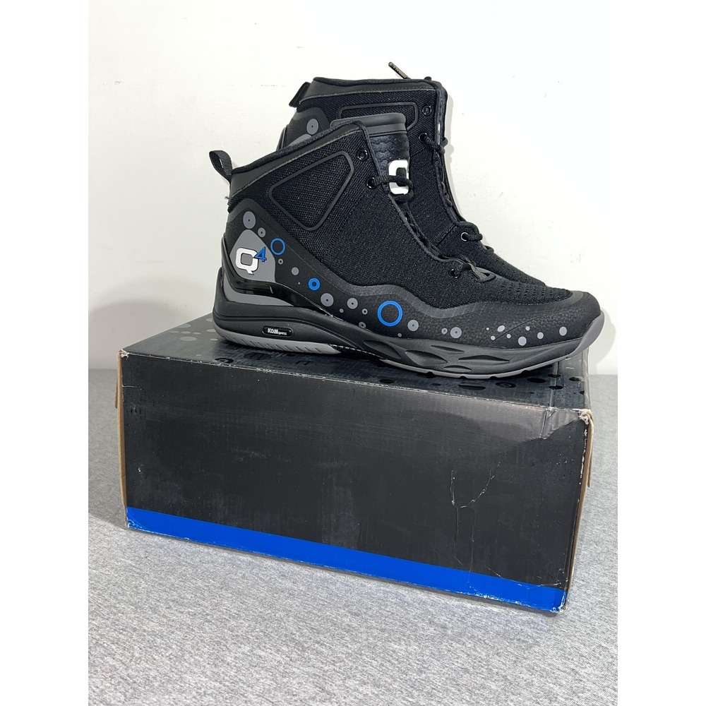 Q4 Sports 495 Jet Black Shoes Mens Size 11 Basketball Q4MB-013 Sneakers